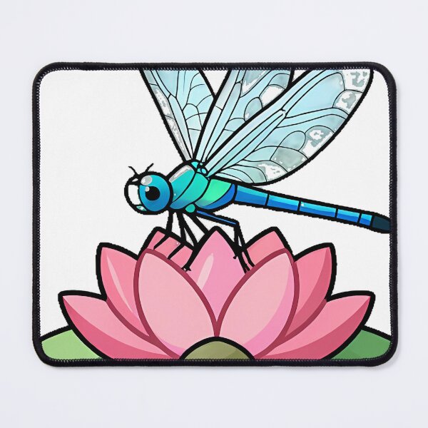 Item preview, Dragonfly on Water Lily designed and sold by pumsquare.