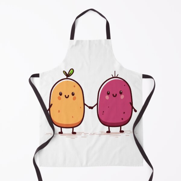 Item preview, Cute potatoes holding hands designed and sold by Baart72.