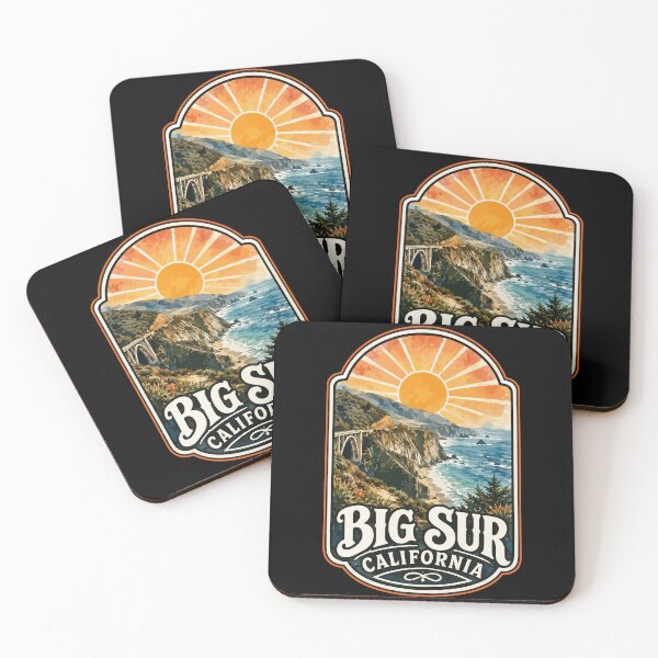 Item preview, Big Sur California Coast Watercolor Travel designed and sold by TomFrontierArt.
