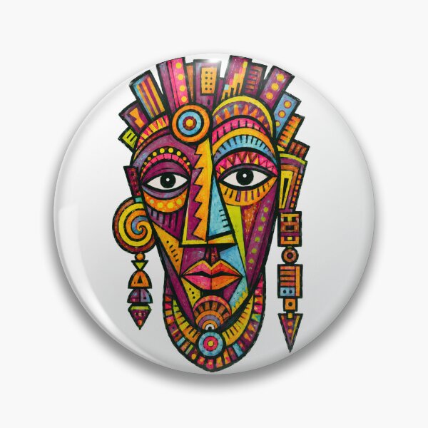 Item preview, Carnival Sunburst Guardian Folk Mask designed and sold by MiszungART.
