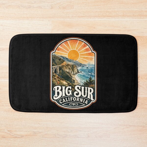 Item preview, Big Sur California Coast Watercolor Travel designed and sold by TomFrontierArt.