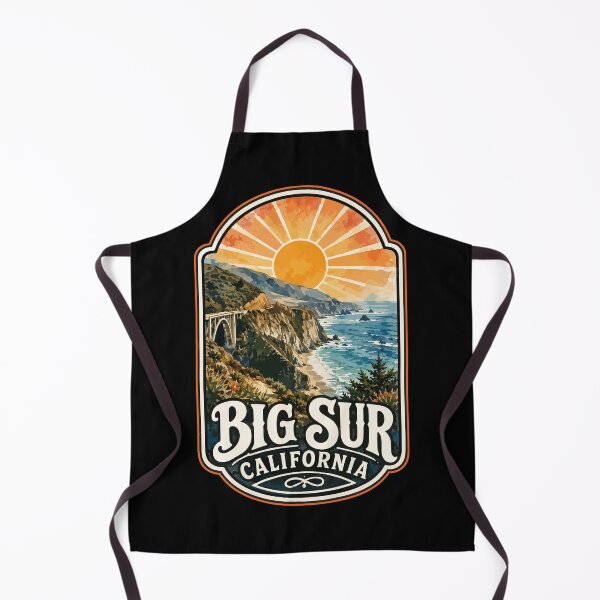 Item preview, Big Sur California Coast Watercolor Travel designed and sold by TomFrontierArt.