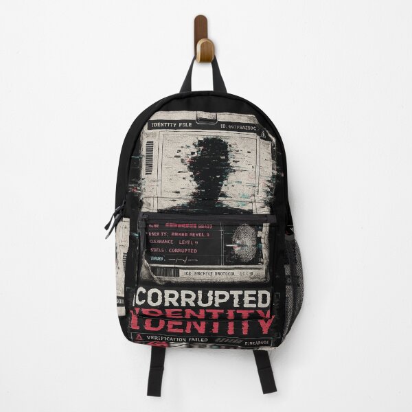 Item preview, Corrupted Identity – Verification Failed ID Card designed and sold by JupiterGlitchEmpire.