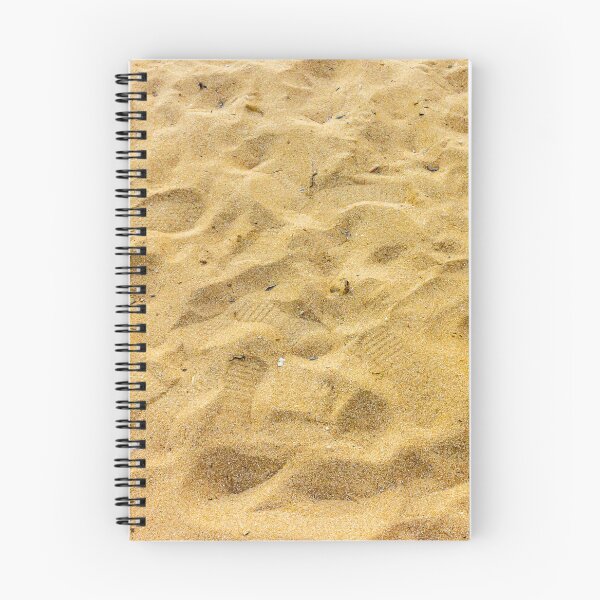 Item preview, Golden Beach Sand With Footprints and Natural Ripples Texture on Sunny Summer Shoreline designed and sold by Nmallia.