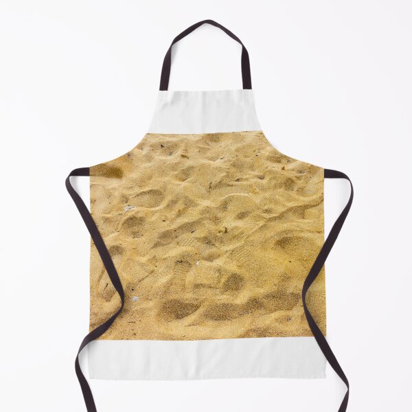 Item preview, Golden Beach Sand With Footprints and Natural Ripples Texture on Sunny Summer Shoreline designed and sold by Nmallia.