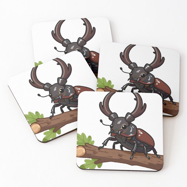 Item preview, Stag Beetle on Oak Branch designed and sold by pumsquare.