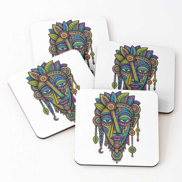 Item preview, Verdant Mystic Garden Goddess Mask designed and sold by MiszungART.