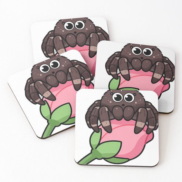 Item preview, Jumping Spider on Flower Bud designed and sold by pumsquare.