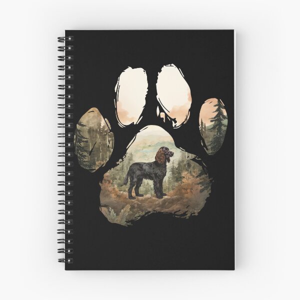 Item preview, Funny Field Spaniel Paw Foggy Mountain Tree Mom Dad Kids designed and sold by rafaeltto.