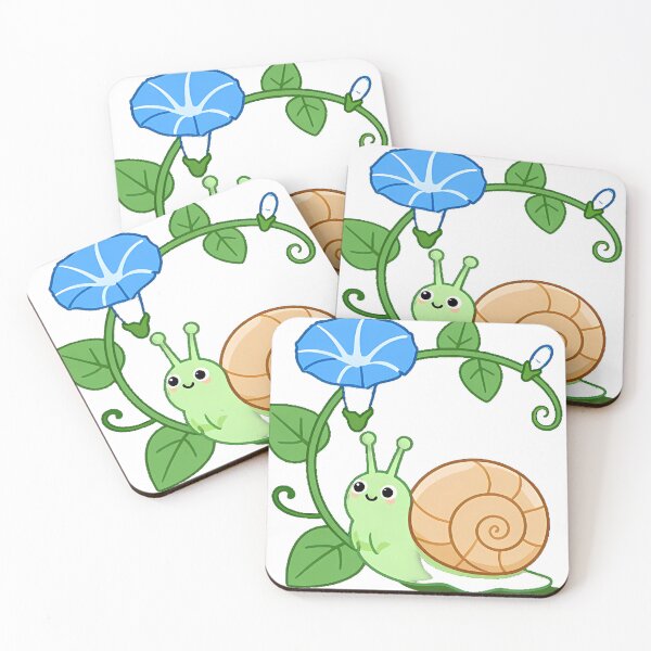 Item preview, Garden Snail on Morning Glory designed and sold by pumsquare.