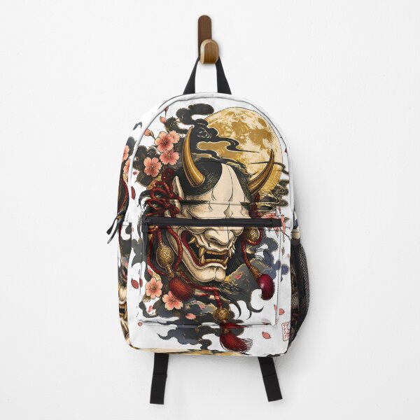 Item preview, Moonlit Hannya Mask – Japanese Oni Demon Yokai Dark Art designed and sold by kaxymax.