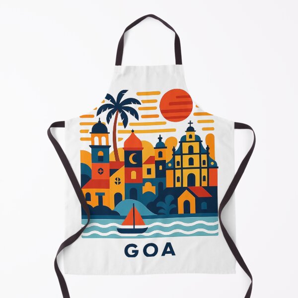 Item preview, Goa India Travel Souvenir - Tropical Beach & Palm Tree Art designed and sold by OzzFrequency.
