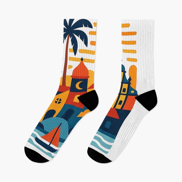Item preview, Goa India Travel Souvenir - Tropical Beach & Palm Tree Art designed and sold by OzzFrequency.