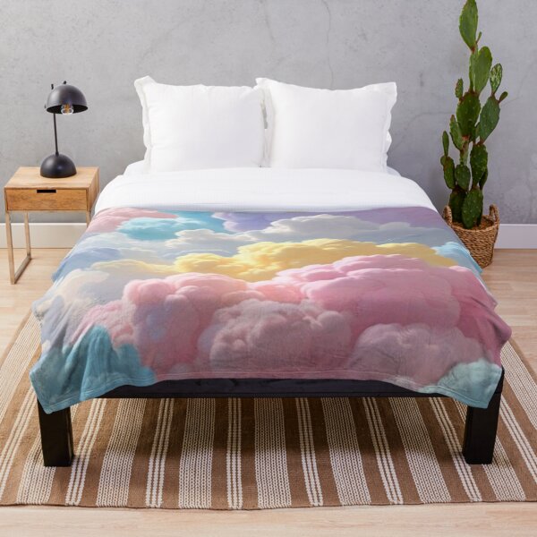 Item preview, Pastel Cotton Candy Clouds Pattern designed and sold by EatPrayLive.