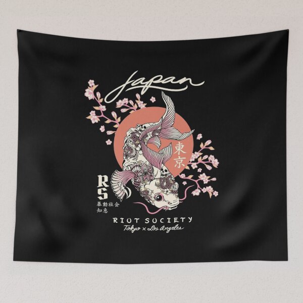 Item preview, Japan Koi Tattoo Blossom designed and sold by Gbriel3.