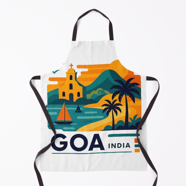 Item preview, Goa India Travel Souvenir - Tropical Beach & Palm Tree Art designed and sold by OzzFrequency.