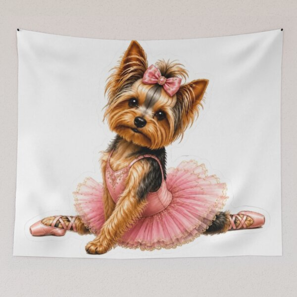 Item preview, Yorkshire Terrier Ballerina designed and sold by Snurly.