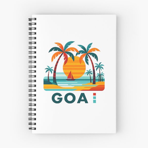 Item preview, Goa India Travel Souvenir - Tropical Beach & Palm Tree Art designed and sold by OzzFrequency.