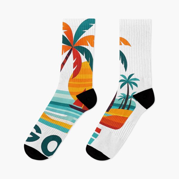 Item preview, Goa India Travel Souvenir - Tropical Beach & Palm Tree Art designed and sold by OzzFrequency.