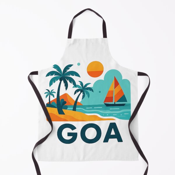 Item preview, Goa India Travel Souvenir - Tropical Beach & Palm Tree Art designed and sold by OzzFrequency.