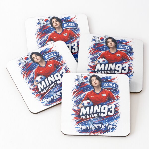Item preview, MIN 93 - Let's Go Korea Soccer Fan Art designed and sold by SiriusCelestial.