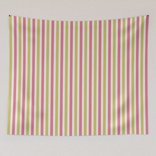 Item preview, Soft Pink and Green Stripes designed and sold by The Innocent Ghost Project.