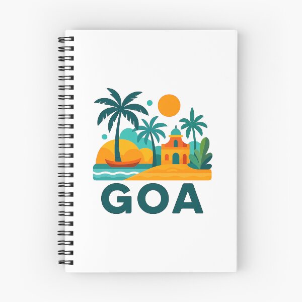 Item preview, Goa India Travel Souvenir - Tropical Beach & Palm Tree Art designed and sold by OzzFrequency.