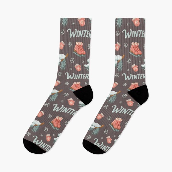 Item preview, Winter Ice Skates and Mittens Pattern designed and sold by EvLip-Artist.