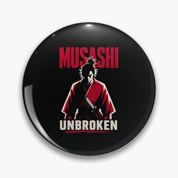 Item preview, Musashi Unbroken | Ronin Strength & Warrior Spirit designed and sold by CodeRonin®.