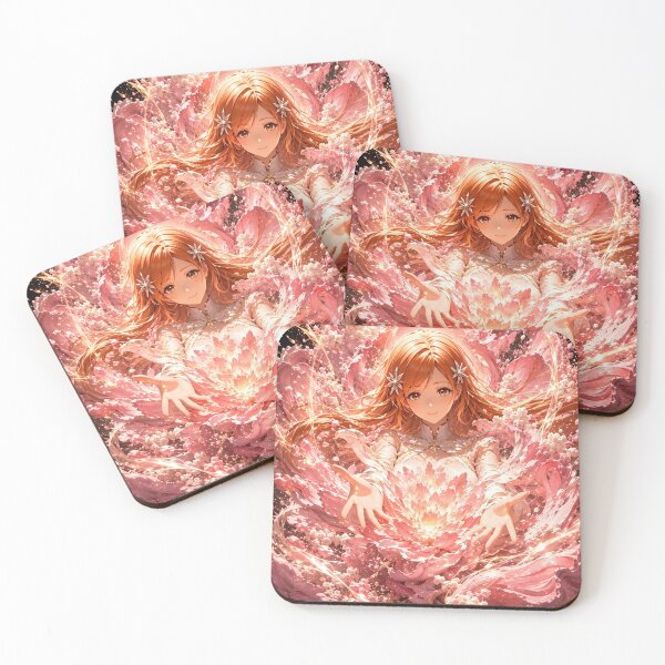 Item preview, Pink Blossom Anime Goddess | Magical Flower Spirit Fantasy Aesthetic Art designed and sold by Dyan4.