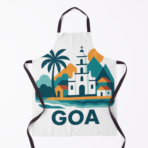 Item preview, Goa India Travel Souvenir - Tropical Beach & Palm Tree Art designed and sold by OzzFrequency.