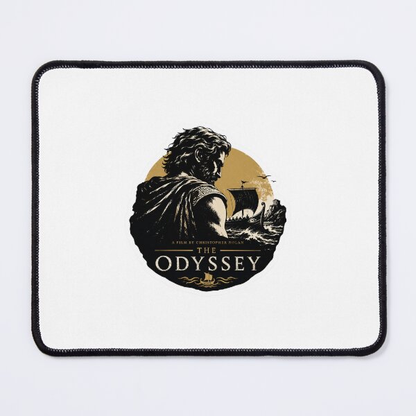 Item preview, Christopher Nolan The Odyssey Fan Art designed and sold by FanFueledStickers.