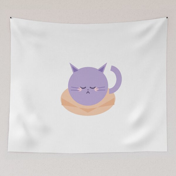Item preview, ? Sleepy Cat Sticker designed and sold by Yoga1607.