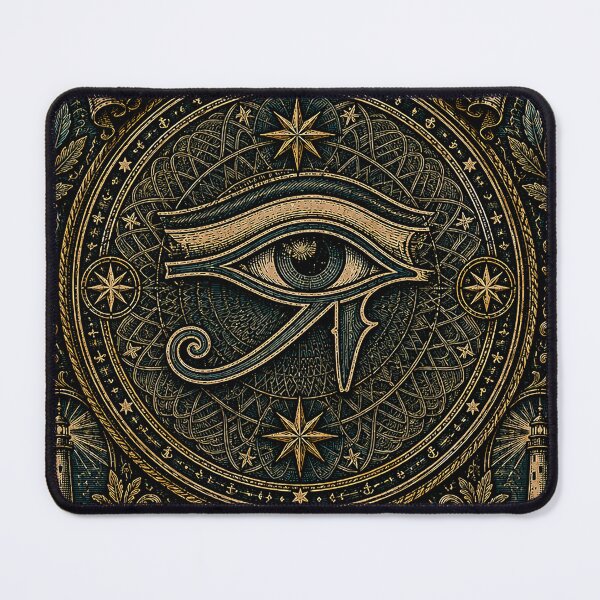 Item preview, L-Ghajn Protection Seal Seaworthy Maltese Luzzu Eye Vintage Workwear designed and sold by RoyalOrderGallery.