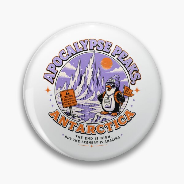 Item preview, Apocalypse Peaks Antarctica Vintage Expedition Travel designed and sold by HROC.