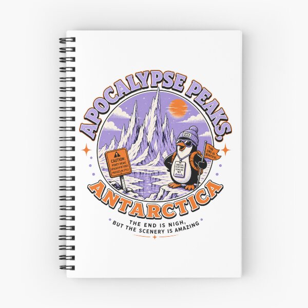 Item preview, Apocalypse Peaks Antarctica Vintage Expedition Travel designed and sold by HROC.