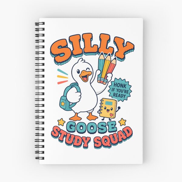Item preview, Back to School Silly Goose Study Squad designed and sold by Fenay Designs.