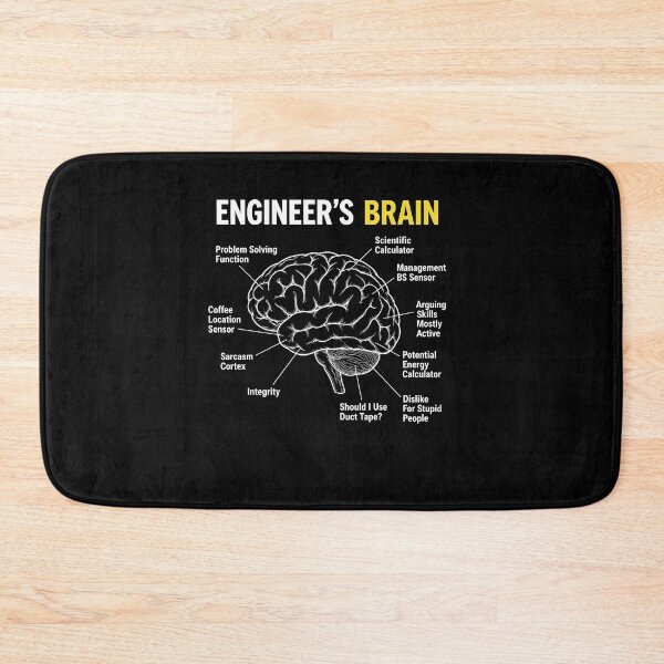 Item preview, Engineer's Brain Engineering Technician Humor Sarcasm designed and sold by viectory.