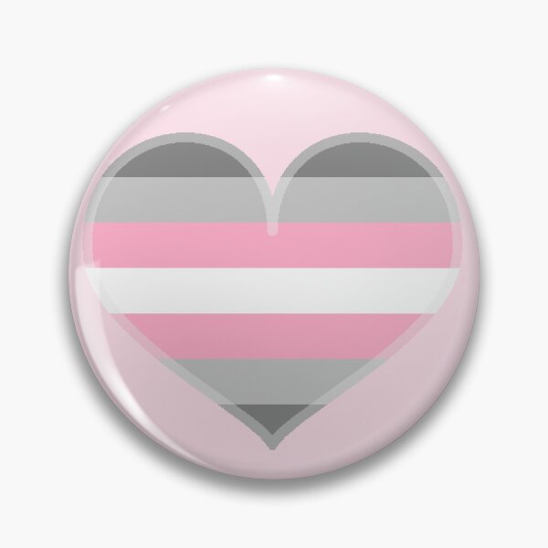 Item preview, Demigirl Pride Heart [Pink Edition] designed and sold by Roxzania.