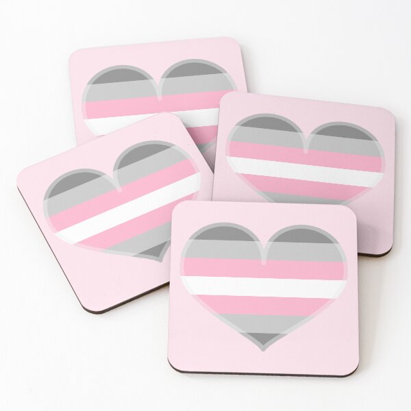 Item preview, Demigirl Pride Heart [Pink Edition] designed and sold by Roxzania.