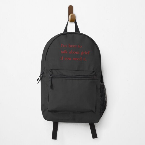 Item preview, I'm here to talk about grief if you need it. designed and sold by Em&Nig.