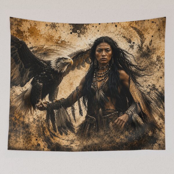 Item preview, APACHE WOMAN  designed and sold by johnnyssandart.