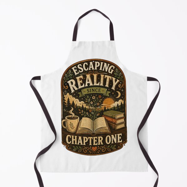 Item preview, Escaping Reality Since Chapter One | Fantasy Reader Gift | Book Lover Design designed and sold by DaVinci_drop.