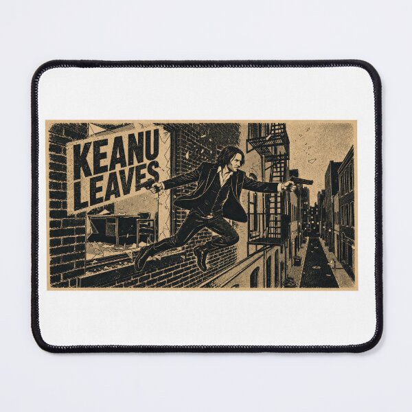 Item preview, Keanu Leaves designed and sold by Probably Fine.
