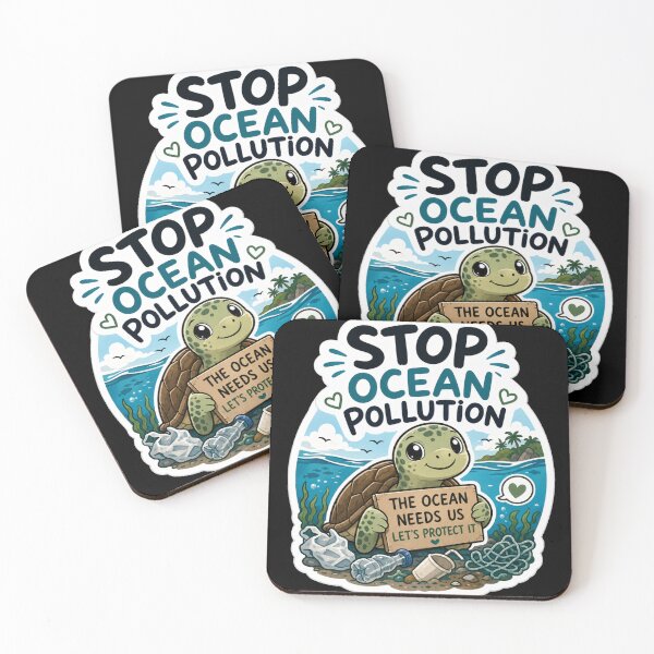 Item preview, Stop ocean pollution designed and sold by SMARTKIT  DESIGNAGENCY.