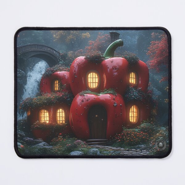 Item preview, Red Bell Pepper Fairytale House designed and sold by Vhelir-Art.