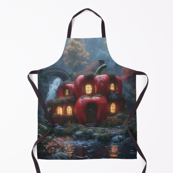 Item preview, Red Bell Pepper Fairytale House designed and sold by Vhelir-Art.