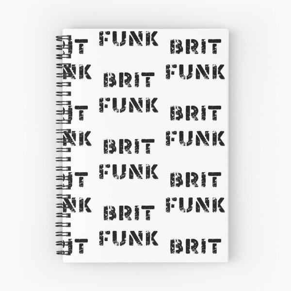 Item preview, Brit Funk - black lettering designed and sold by WanderingAtom.