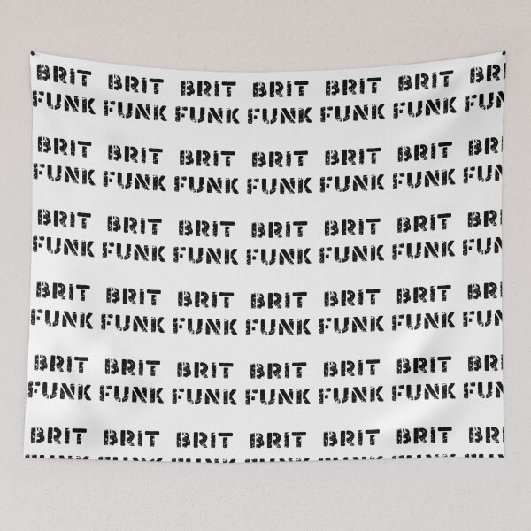 Item preview, Brit Funk - black lettering designed and sold by WanderingAtom.