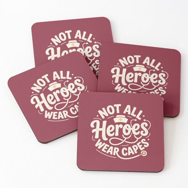 Item preview, Nurse Not All Heroes Wear Capes – Vintage Medical Typography Graphic Hat designed and sold by KiwyStudio.